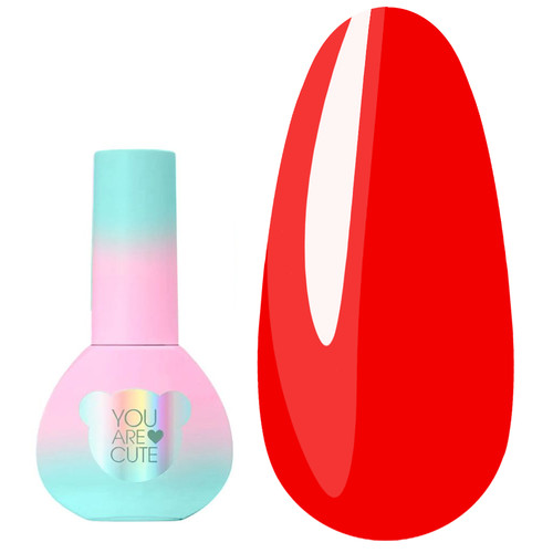 Гель-лак YOUARECUTE Color 159 яркий неоново-красный 5 мл (993-5891-1733) - Фото №1