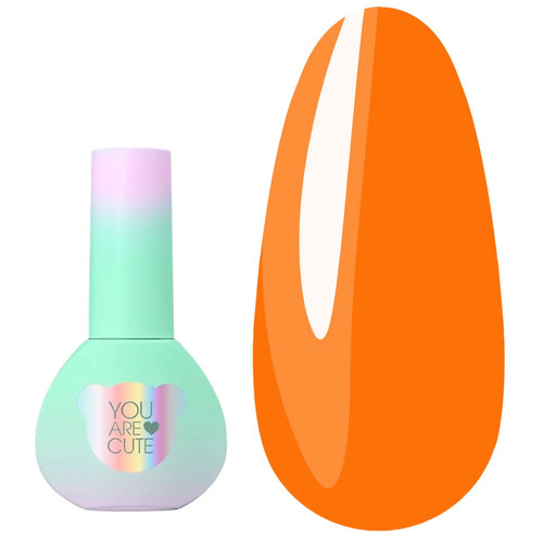 Гель-лак YOUARECUTE Color 161 светлый неоново-оранжевый 5 мл (993-5893-1735) - Фото №1
