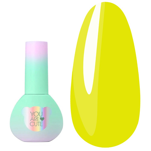 Гель-лак YOUARECUTE Color 162 яркий неоново-жёлтый 5 мл (993-5894-1736) - Фото №1