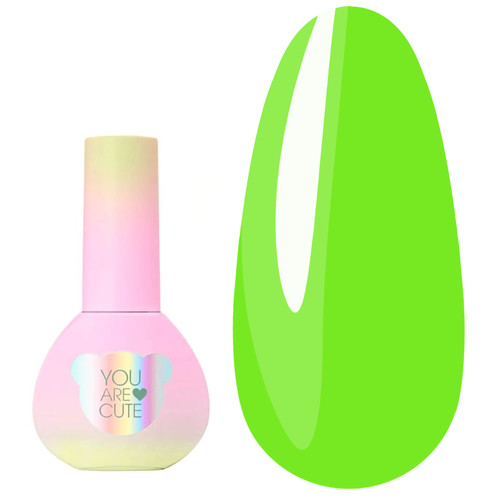 Гель-лак YOUARECUTE Color 163 сочный лимонно-жёлтый 5 мл (993-5895-1737) - Фото №1