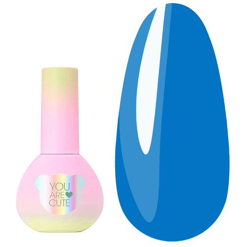 Гель-лак YOUARECUTE Color 165 яркий голубо-бирюзовый 5 мл (993-5897-1739) - Фото №1