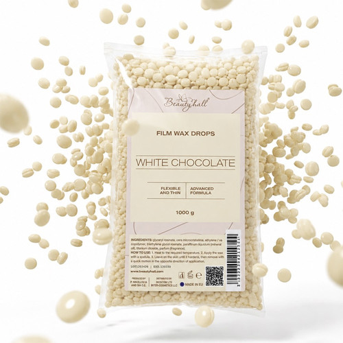 Пленочный воск в гранулах Beautyhall Hot Film Wax White Chocolate 1 кг - Фото №3