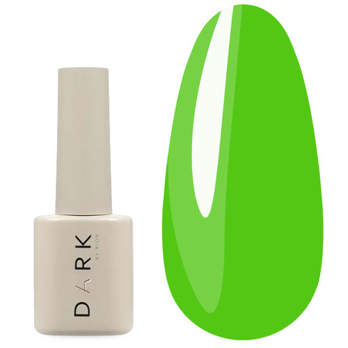 Gel polish DARK 101 bright green 10 ml