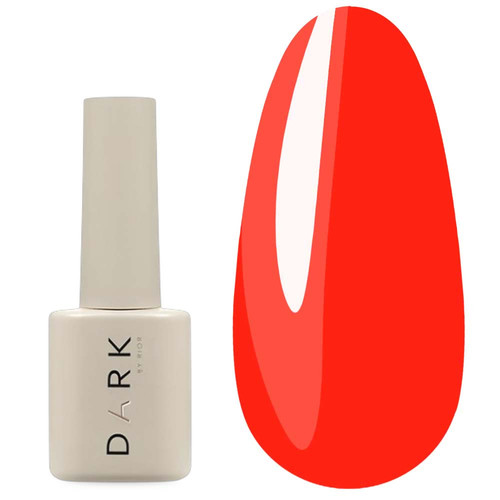 Gel polish DARK 152 bright red 10 ml