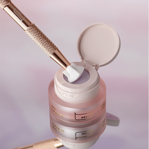 Набор гелевых красок и аксессуаров для омбре HEYLOVE White 6 шт. - Фото №6