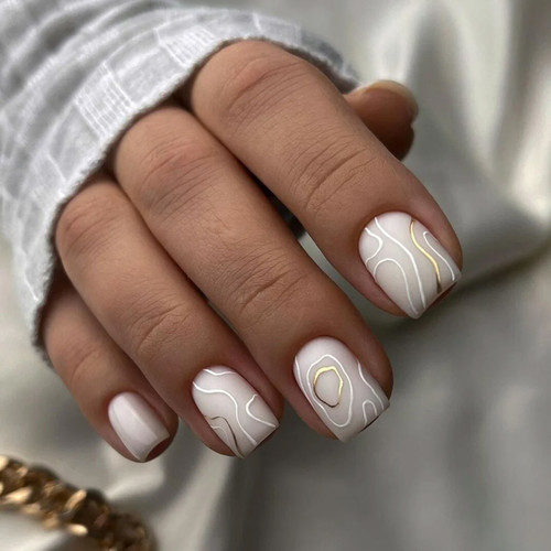 База для ногтей HEYLOVE Tint base Nude Bride молочно-белый 15 мл - Фото №7