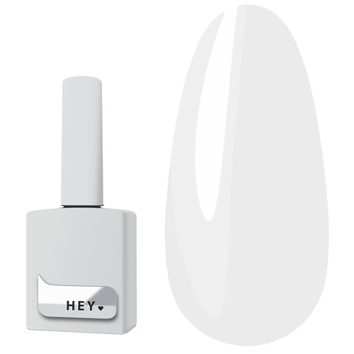 База для ногтей HEYLOVE Tint base Nude Bride молочно-белый 15 мл - Фото №1