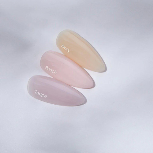 База для ногтей HEYLOVE Tint base Nude Taupe серо-коричневый 15 мл - Фото №5