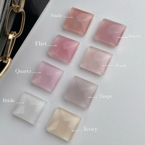 База для ногтей HEYLOVE Tint base Nude Taupe серо-коричневый 15 мл - Фото №6