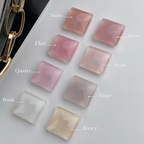 База для ногтей HEYLOVE Tint base Nude Flirt теплый розовый 15 мл - Фото №5