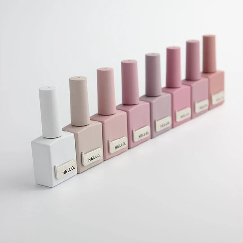 База для ногтей HEYLOVE Tint base Sunset Lipgloss конфетно-розовый 15 мл - Фото №5