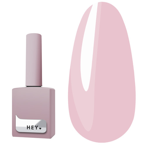 База для ногтей HEYLOVE Tint base Sunset Silk дымчато-розовый 15 мл - Фото №1