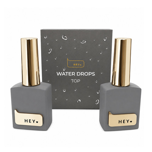 Набор HEYLOVE Water Drop Top для создания эффекта капель росы на ногтях - Фото №1