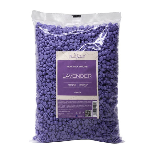 Пленочный воск в гранулах Beautyhall Hot Film Wax Lavander 1 кг - Фото №1