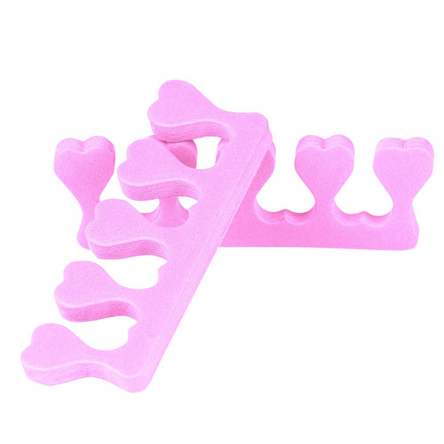 Pedicure separators JAAPEE pink hearts 1 pair - Фото №2