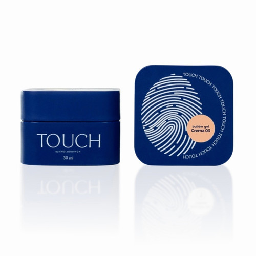 Гель для наращивания TOUCH Builder gel Crema 03 светло-бежевый 30 мл - Фото №5