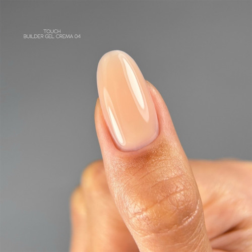 Гель для наращивания TOUCH Builder gel Crema 04 бежевый 30 мл - Фото №3