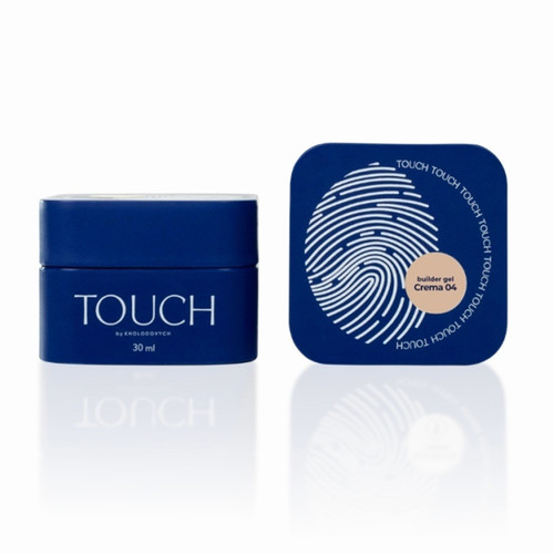Гель для наращивания TOUCH Builder gel Crema 04 бежевый 30 мл - Фото №5