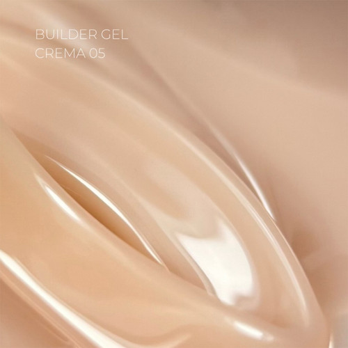 Гель для наращивания TOUCH Builder gel Crema 05 карамельно-бежевый 30 мл - Фото №2