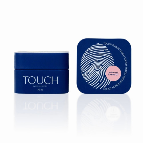 Гель для наращивания TOUCH Builder gel Crema 07 молочно-розовый 30 мл - Фото №5