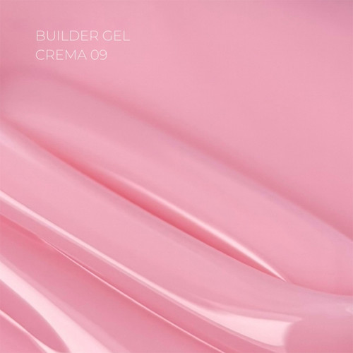 Гель для наращивания TOUCH Builder gel Crema 09 розовый 30 мл - Фото №2