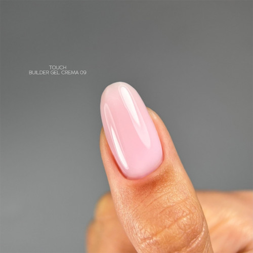 Гель для наращивания TOUCH Builder gel Crema 09 розовый 30 мл - Фото №3