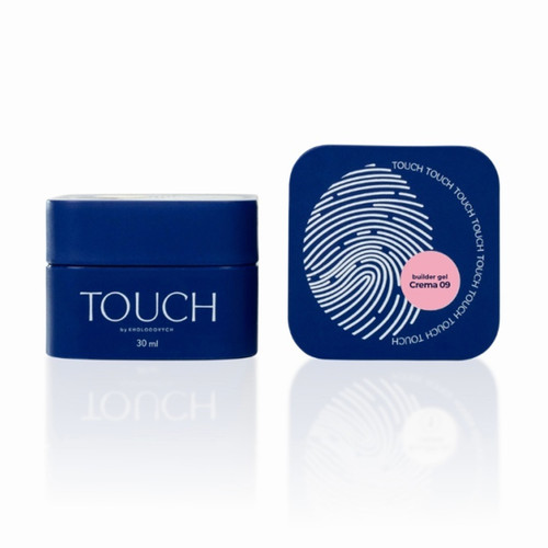 Гель для наращивания TOUCH Builder gel Crema 09 розовый 30 мл - Фото №5