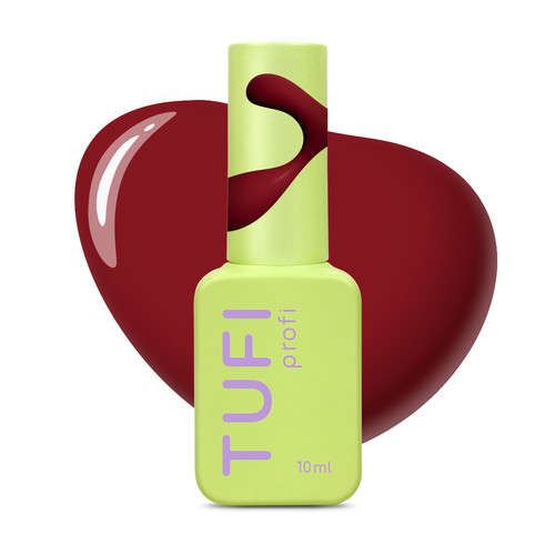 Gel polish TUFI profi REDLINE 05 Deep Subtle red 10 ml (0331245) - Фото №1