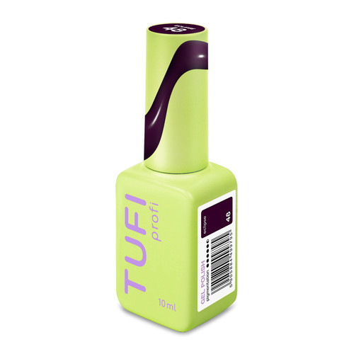 Gel polish TUFI profi DARKLINE 48 Eclipse Dark blackcurrant 10 ml (0331249) - Фото №2