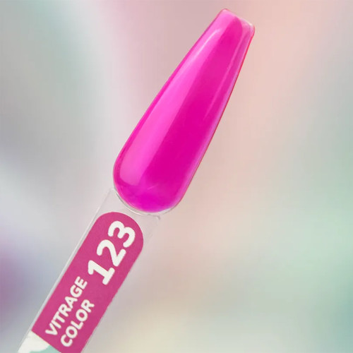 Гель-лак YOUARECUTE Color 123 витражный фуксия 5 мл (993-4757-1317) - Фото №3
