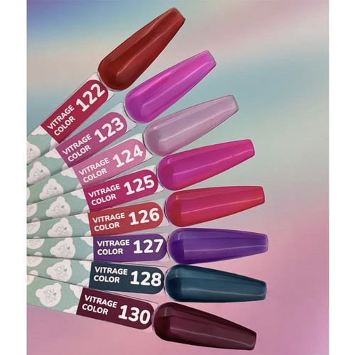 Гель-лак YOUARECUTE Color 123 витражный фуксия 5 мл (993-4757-1317) - Фото №4