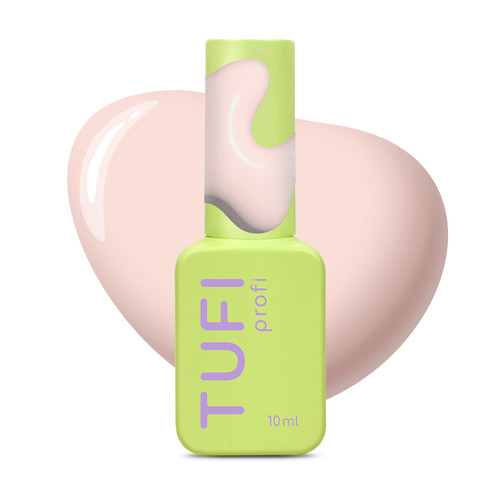 Gel polish TUFI profi NUDELINE 26 Linen Light beige 10 ml (0333019) - Фото №1