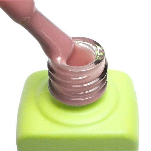 Gel polish TUFI profi NUDELINE 28 Nude Natural pink-beige 10 ml (0333021) - Фото №5