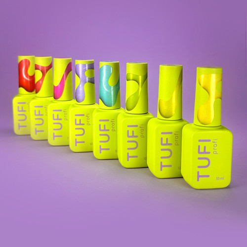 Gel polish TUFI profi SUMMERLINE 33 Lime Neon light green 10 ml (0333096) - Фото №8