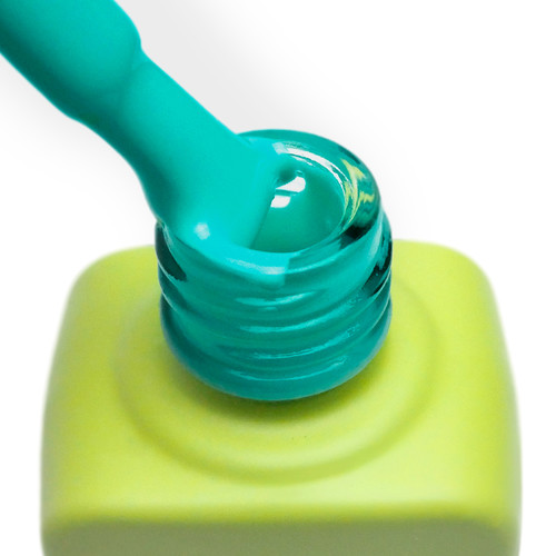 Gel polish TUFI profi SUMMERLINE 34 Lagoon Mint blue 10 ml (0333097) - Фото №5