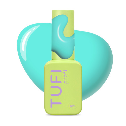 Gel polish TUFI profi SUMMERLINE 34 Lagoon Mint blue 10 ml (0333097) - Фото №1