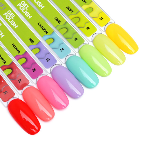 Gel polish TUFI profi SUMMERLINE 35 Iris Light purple 10 ml (0333098) - Фото №7