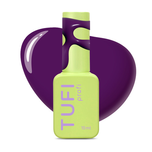 Gel polish TUFI profi DARKLINE 47 Plum Dark purple 10 ml (0333574) - Фото №1