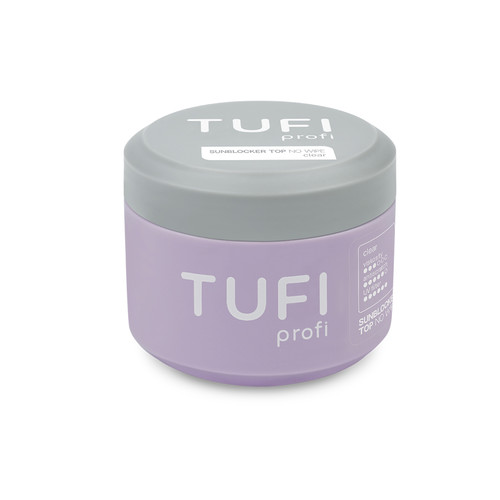 Глянцевый топ для гель лака TUFI profi SunBlocker No Wipe Top с УФ-фильтром 30 мл (0333821) - Фото №2