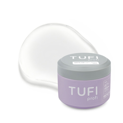 Матовый топ для гель лака TUFI profi Soft Touch Matte 30 мл (0333823) - Фото №1
