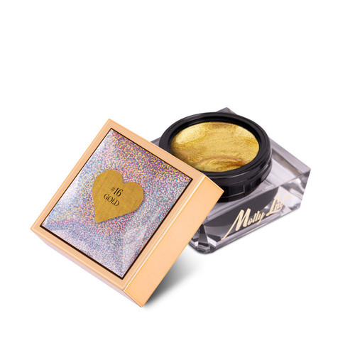 Арт-паста MollyNails Nail Art ProArt Paste №16 Gold 5 г - Фото №2