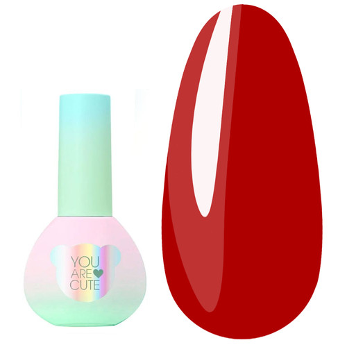 Gel polish YOUARECUTE Color 93 ruby red 5 ml (993-4116-1010) - Фото №1