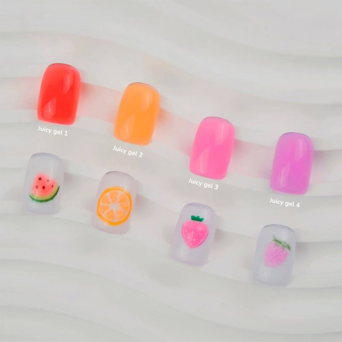Гель для наращивания YOUARECUTE Juicy Gel 3 розовый 15 мл (995-5868-1705) - Фото №4