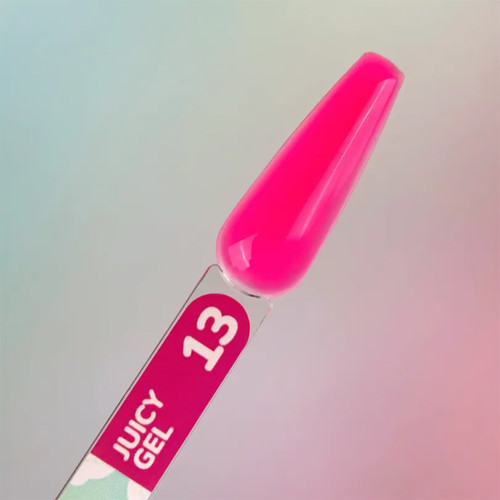 Гель для наращивания YOUARECUTE Juicy Gel 13 ярко-розовый 15 мл (995-5878-1715) - Фото №3