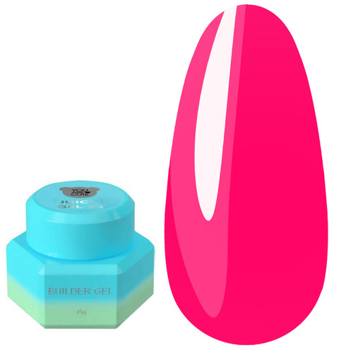 Гель для наращивания YOUARECUTE Juicy Gel 13 ярко-розовый 15 мл (995-5878-1715) - Фото №1