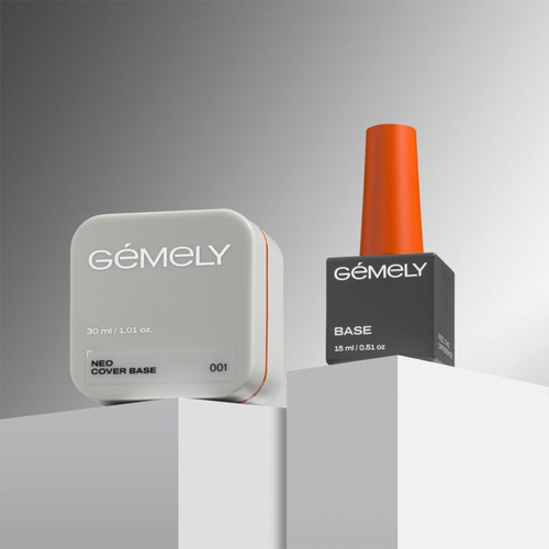 Base GEMELY Neo Cover 31 lavender shimmer 15 ml (7704662) - Фото №5