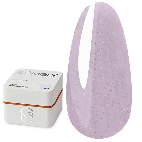 Gel for extension GEMELY Fast Builder Gel 31 lavender shimmer 30 ml (7704650) - Фото №1