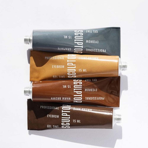 Eyebrow gel tint SCULPTOR dark brown 15 ml (2000000018430) - Фото №4