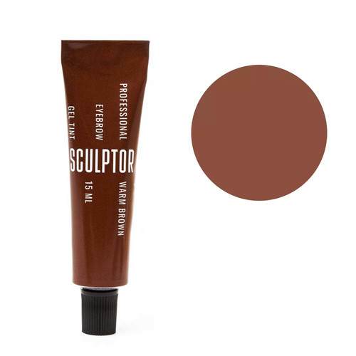Eyebrow gel tint SCULPTOR warm brown 15 ml (2000000018423) - Фото №1