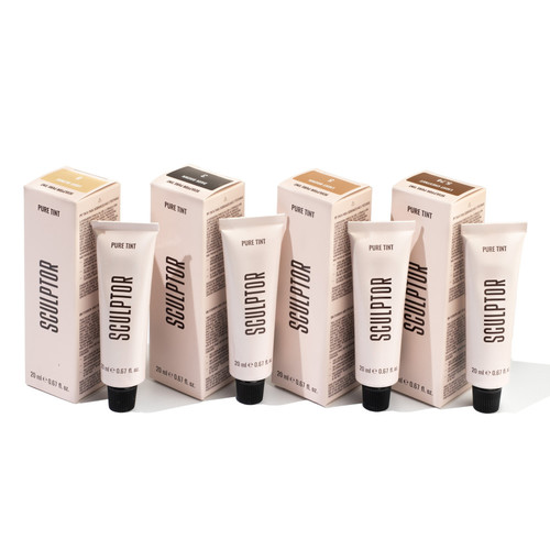 Eyebrow and eyelash dye SCULPTOR PURE TINT Light Blonde 8 20 ml - Фото №4